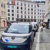 Elektrisk servicearbeid med O. Solberg Thomsen i Bergen sentrum